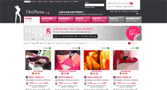Desktop Screenshot of flirtphone24.com